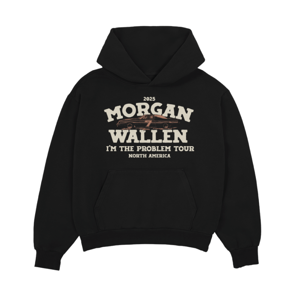 I'm The Problem Dateback Tour Hoodie Front